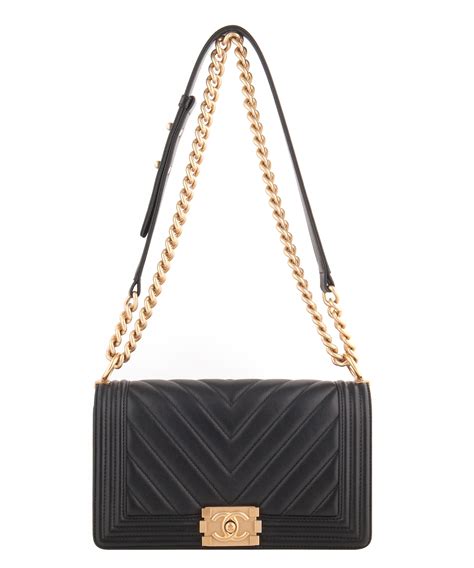 chanel boy chevron or quilted|chanel boyfriend bag.